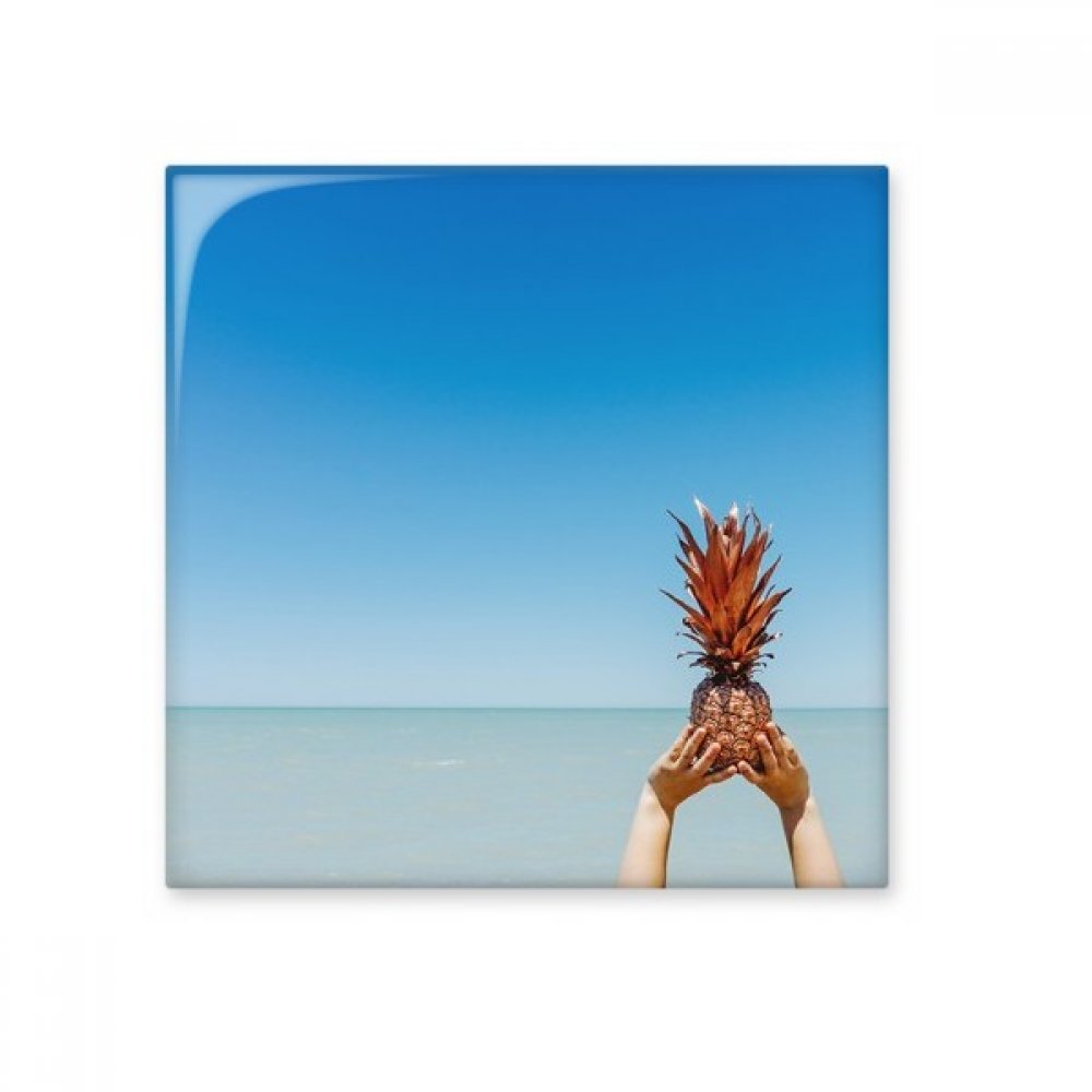 Carreaux de céramique murale Ananas Mer pour décor de cuisine