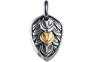 Dragon Scales Silver Charm: Goth Pendant for DIY Jewelry