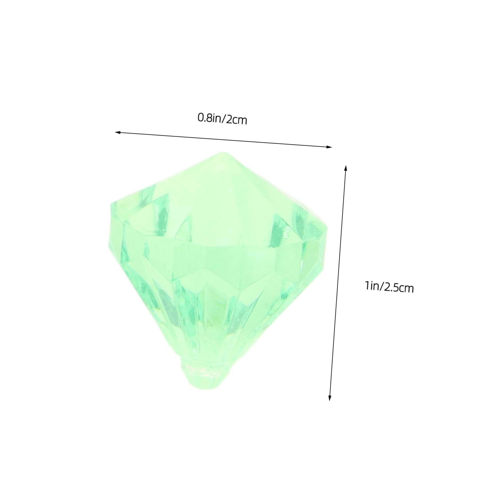 LIOOBO 30pcs Gemstone Pool for Summer Diving Gems Plaything for Pirate Games and Underwater Exploration Activities