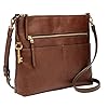 Fossil Women’s Fiona Large Crossbody Purse Handbag
