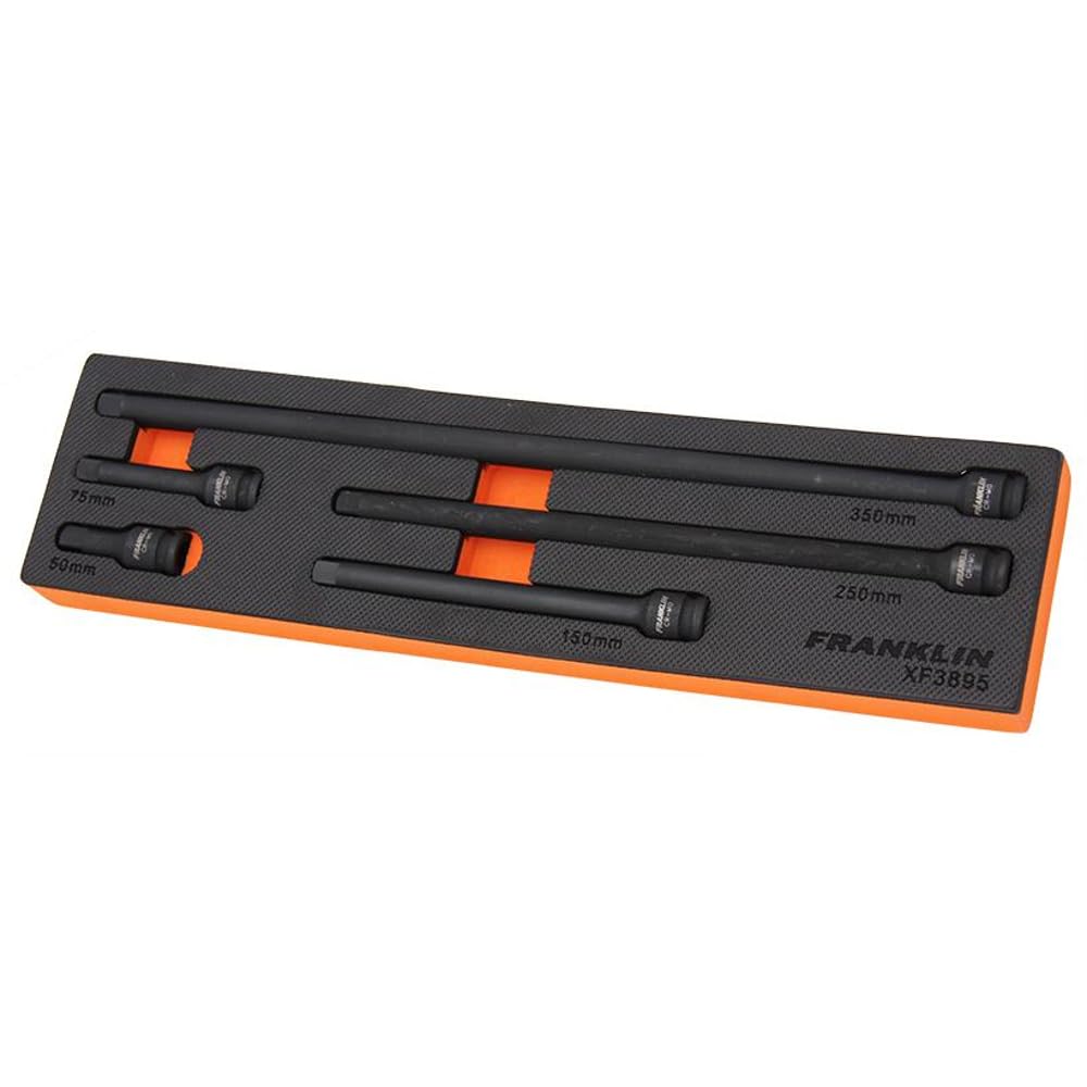 3/8" Drive Impact Extension Bar Set 5 PCE Franklin Tools XF3895