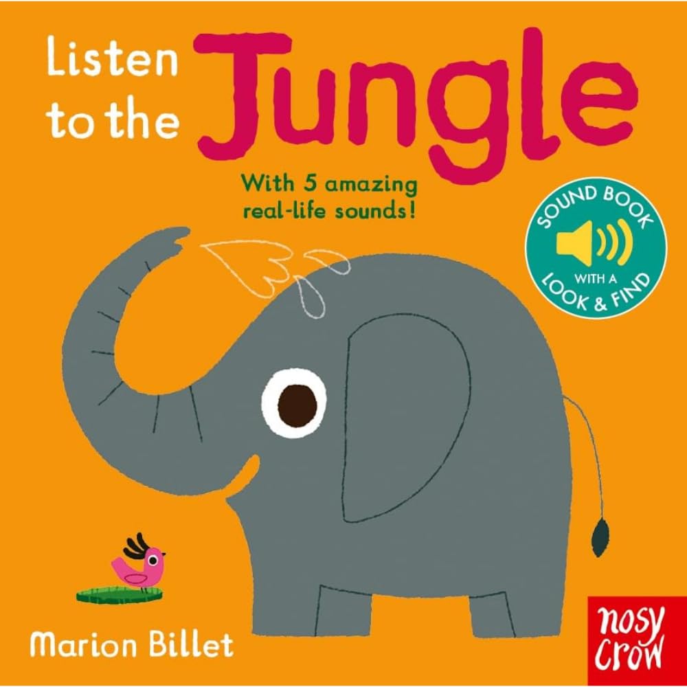 Listen to the Jungle by Marion Billet BOARD BOOK 9781839947322
