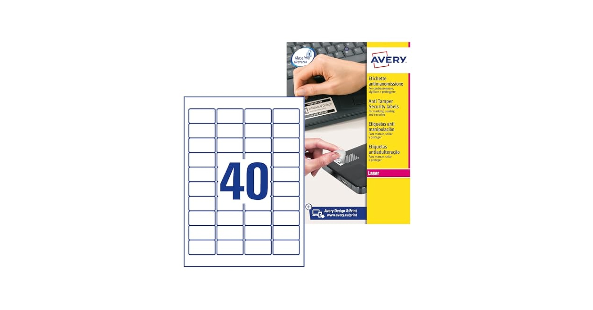 小物 aevil labels O.I.T zine Amazon.com: Avery L6145-20 Extra-Strong Adhesive NoPeel