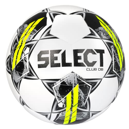 Select Club Db V22 Soccer Ball, White/Black, Size 4 #TOP17