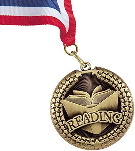 Reading Superstar Medal with Neck Ribbon (Set of 25)