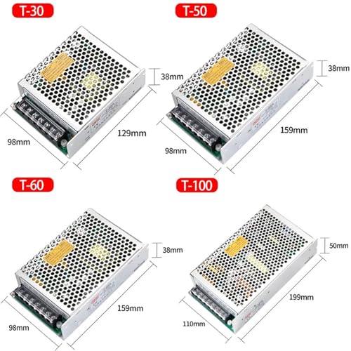Alimentation à découpage transformateur de commande tri-sortie 500W