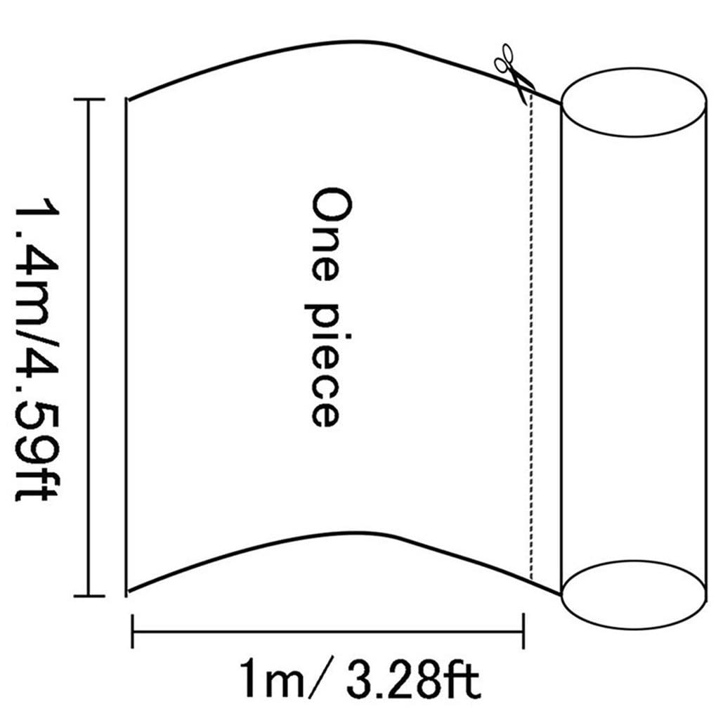 Generic Skóra Pu, Miękki Materiał Syntetyczny Pu Fabric Arkusze Ze Sztucznej Skóry, 1.0Mm Grube Do Tapicerki, Diy Crafts/Beżowy Szary 10M/W1,4M