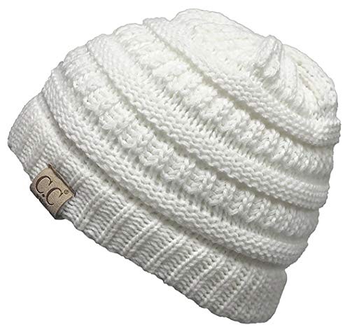 Image of Funky Junque Kids Baby Toddler Ribbed Knit Children's Winter Hat Beanie Cap