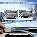 iekufes Car Interference Antifreeze Instrument, Universal Windshield Ice Melter for Cars - Rapid-Action Defroster, Portable Microwave Molecular Snow Remover Defroster(2Pcs)
