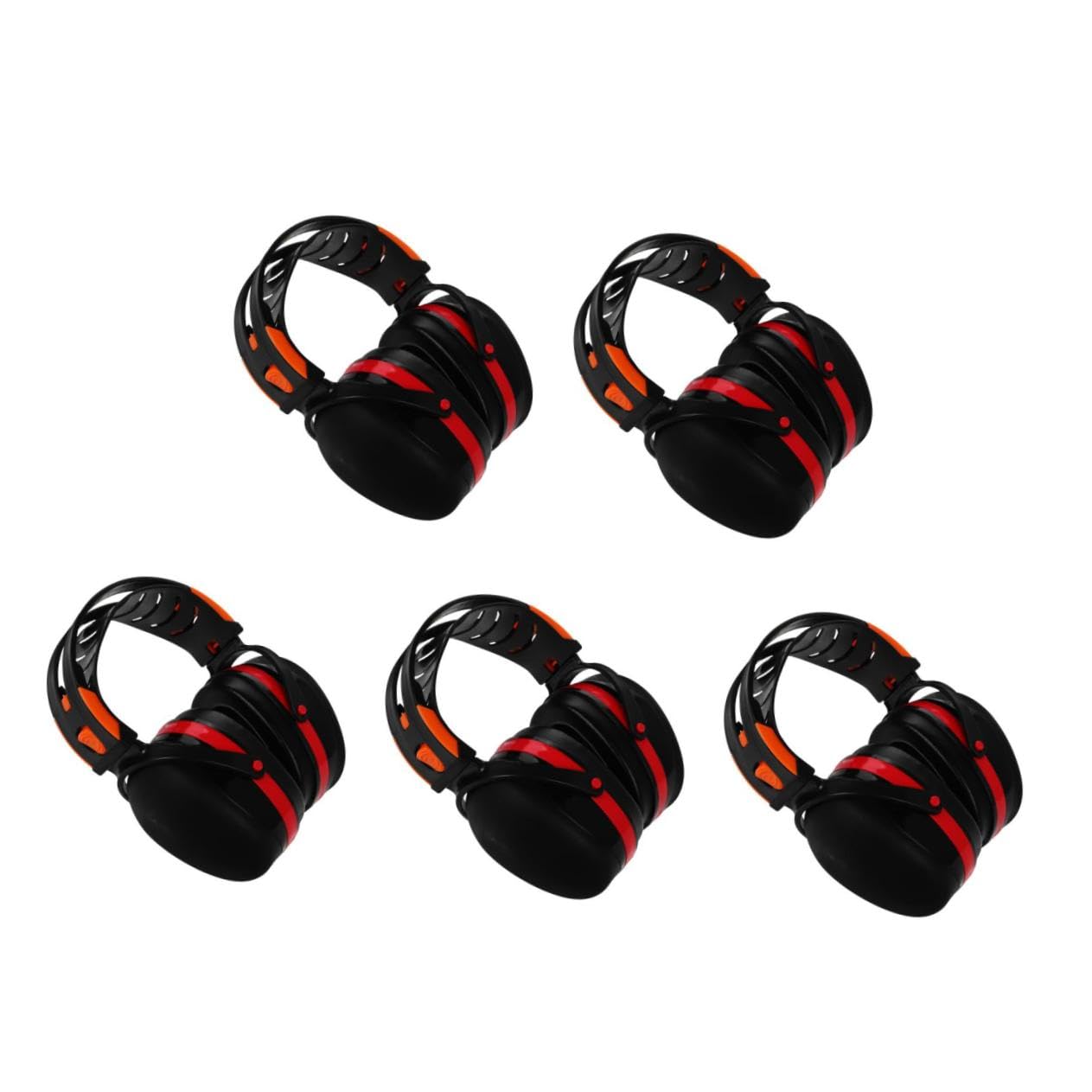 5 Piezas orejeras insonorizadas auriculares con cancelación de sonido oreja de reducción de ruido auriculares con reducción de ruido auriculares que cancelan el ruido el plastico