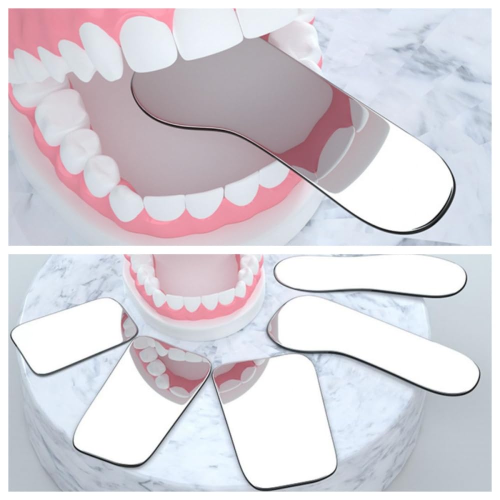 Espejo de fotografía intra-oral dental 5 unidades