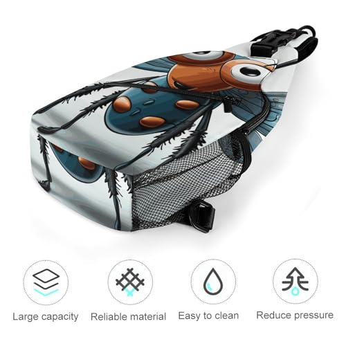 Bolso cruzado deportivo casual 38x20cm estilo 5 miniatura 5