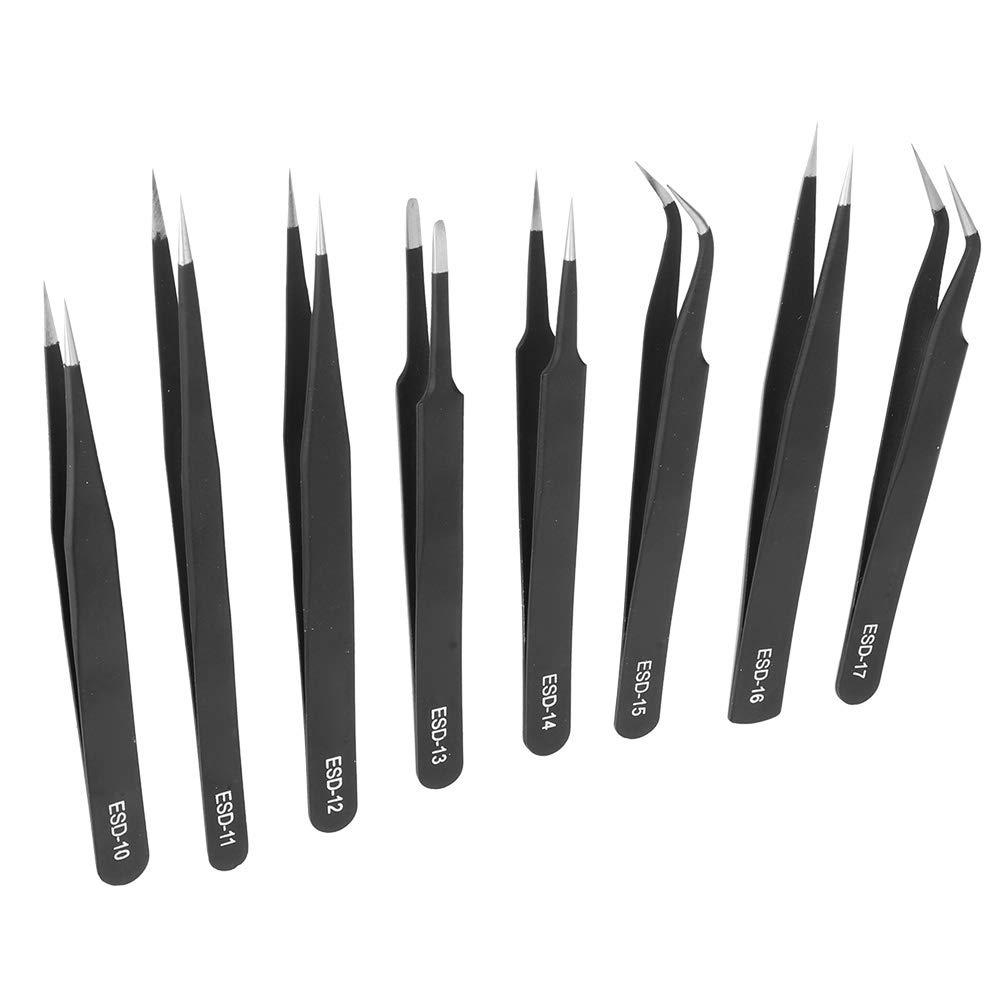 2-teiliges Set 8 Zoll Gerade + Gebogene Hämostatpinzette
