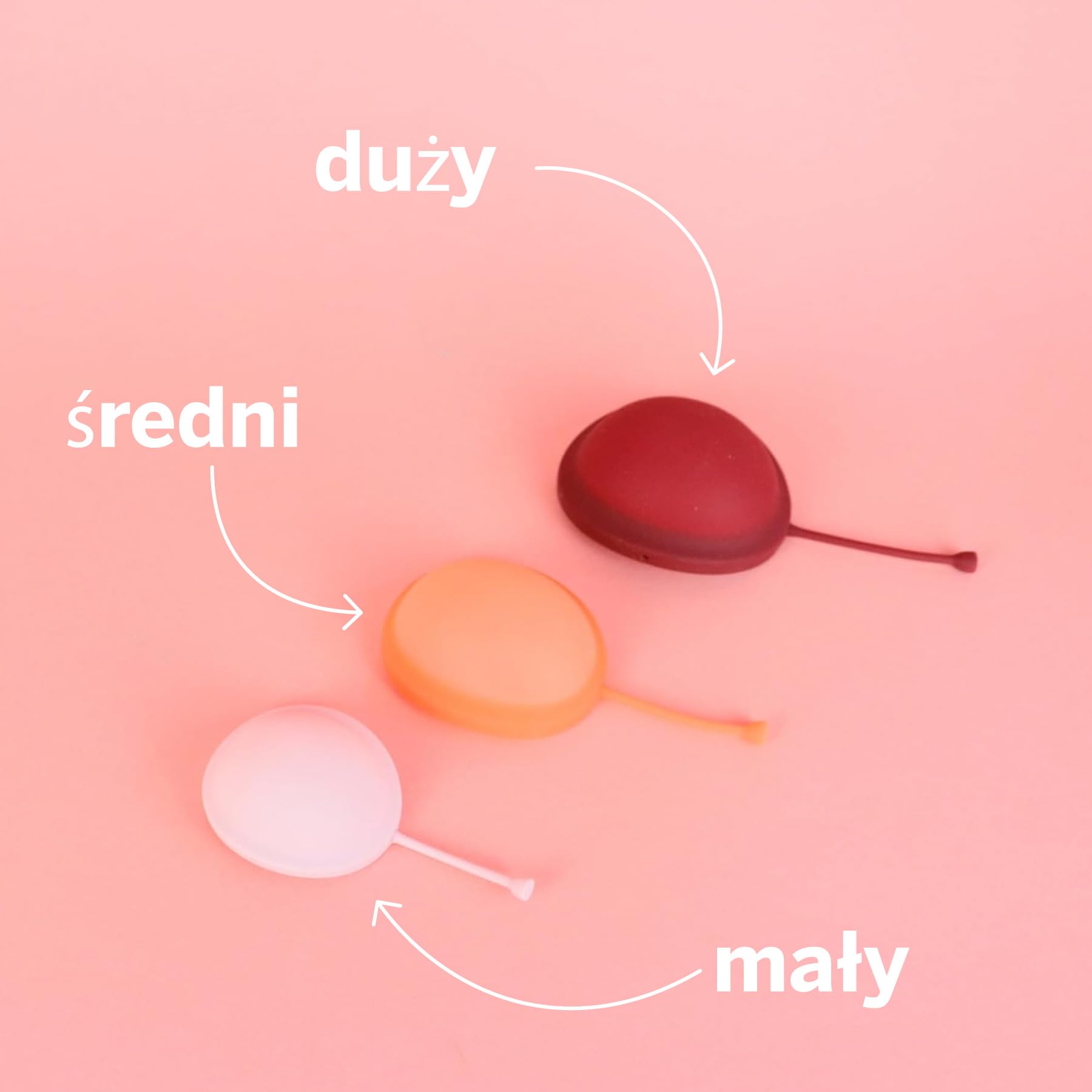 Pixie krążek menstruacyjny – miękki i wielokrotnego użytku – wykonany w 100% z silikonu medycznego – bez metali i substancji szkodliwych – czas noszenia 12 godzin – usuwa jak tampon – rozmiar mały