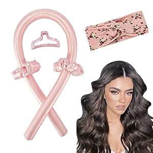 Hair-Rollers-For-Long-Hair-Curlers-Heatless-Curls-Flexi-Rods-Jumbo-Large-Big-No-Heat-Hair-Roller-You-Can-Sleep-In-Soft-Foam-Curling-Rods-Hair-Rollers-Overnight-for-Women-Grils Heatless Curls Curler Curling Rod Headband, Satin Heatless Curling Set No Heat Curling Headband Hair Curler to Sleep Overnight