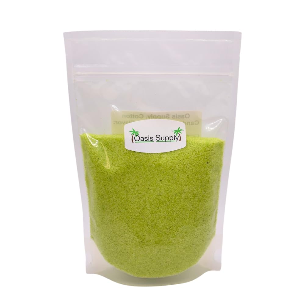 Oasis Supply, Cotton Candy Sugar Floss, Flavor: Apple - 11 Ounces