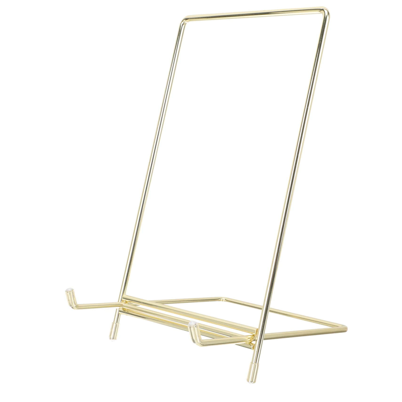 HEALLILY Minimalist Stand Decorative Display Holder for Plates Pictures Cookbooks Artwork Versatile Plate Stand for Kitchen Counter Home Decor