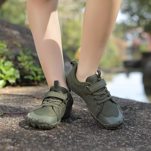Image of KUBUA Kids Barefoot Shoes Boys Girls Sneakers Naturally Splay Shoes Toddler Little Big Kid