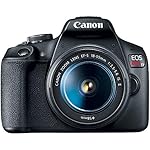 Canon EOS Rebel T7 DSLR Camera|2 Lens Kit with EF18-55mm + EF 75-300mm Lens, Black - Image 4