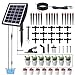 Produktbild Solar Bewässerungssystem, Diealles Shine Automatische Bewässerungssystem mit 15 Bewässerung Tropfer, Tröpfchenbewässerung Set mit Timer und 15 M Schlauch für Garten Balkonpflanzen Gewächshaus Gemüse