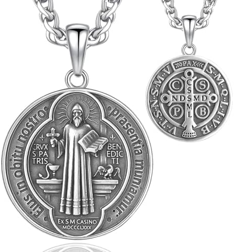 St Benedict Medal Necklace, 1.1