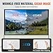 VEVOR Projektion Beamer Leinwand mit Ständer 120 Zoll HD 4K Outdoor Indoor Projektor Screen Schnelles Klappbare Tragbare Filmleinwand 16: 9 für Heimkino, Camping und Freizeitveranstaltungen Schwarz