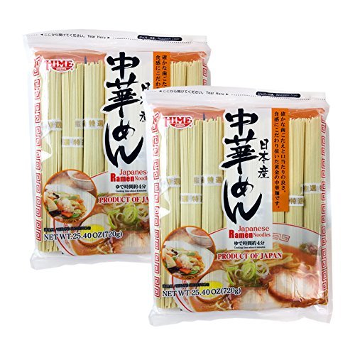 Hime Japanese Dried Ramen Ramyun Noodles 25.4 oz (720g) (Pack of 2)-SET OF 4