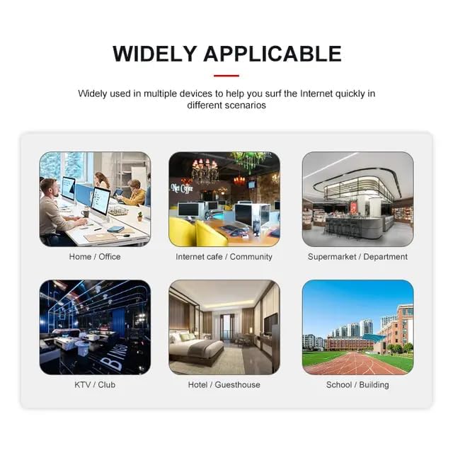 Image of Hybite 15 Meter CAT6 Ethernet Cable LAN Network Internet Cable RJ45 High Speed Patch Cable Computer Cord
