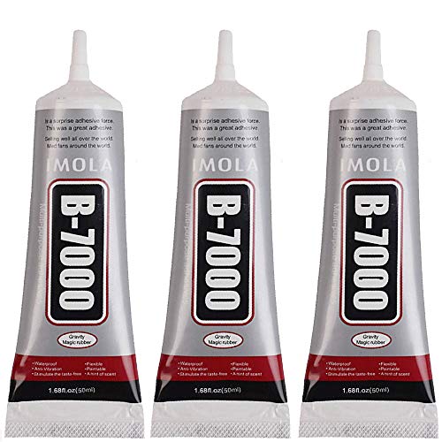 Pegamento de pegamento B7000, 50 ml, superadhesivo, superresistente, para reparación de joyas, encuadernación de libros