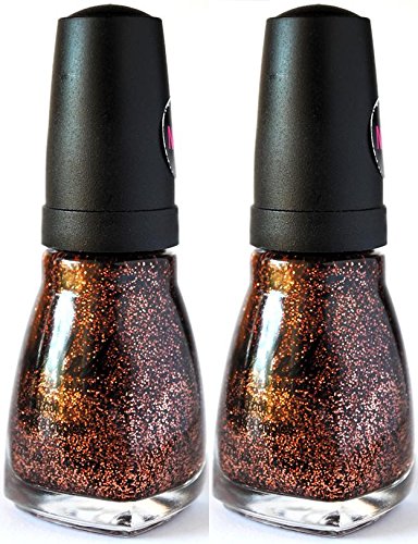 WET N WILD Spoiled Nail Color COUGAR ATTACK (PACK OF 2) (Plus a Free Nail File From fetish for Natural Nails And Nail Tips)