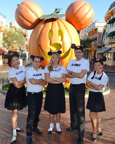 Halloween Earrings Cute Orange Star Bow Mouse Beaded Festive Dangling Earrings Fun Halloween Holiday Party Decor3