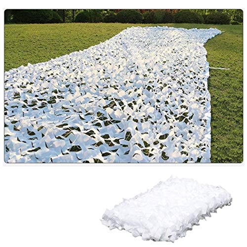 Red de Camuflaje Red de Camuflaje Blanco Red Ejército Camo Red Exterior de Nieve Interior Camuflaje Sombrilla Sombrillas Toldos para Patios Protección Solar Malla Jardín Red 2x3m 3x4m 10m, Múltiples T