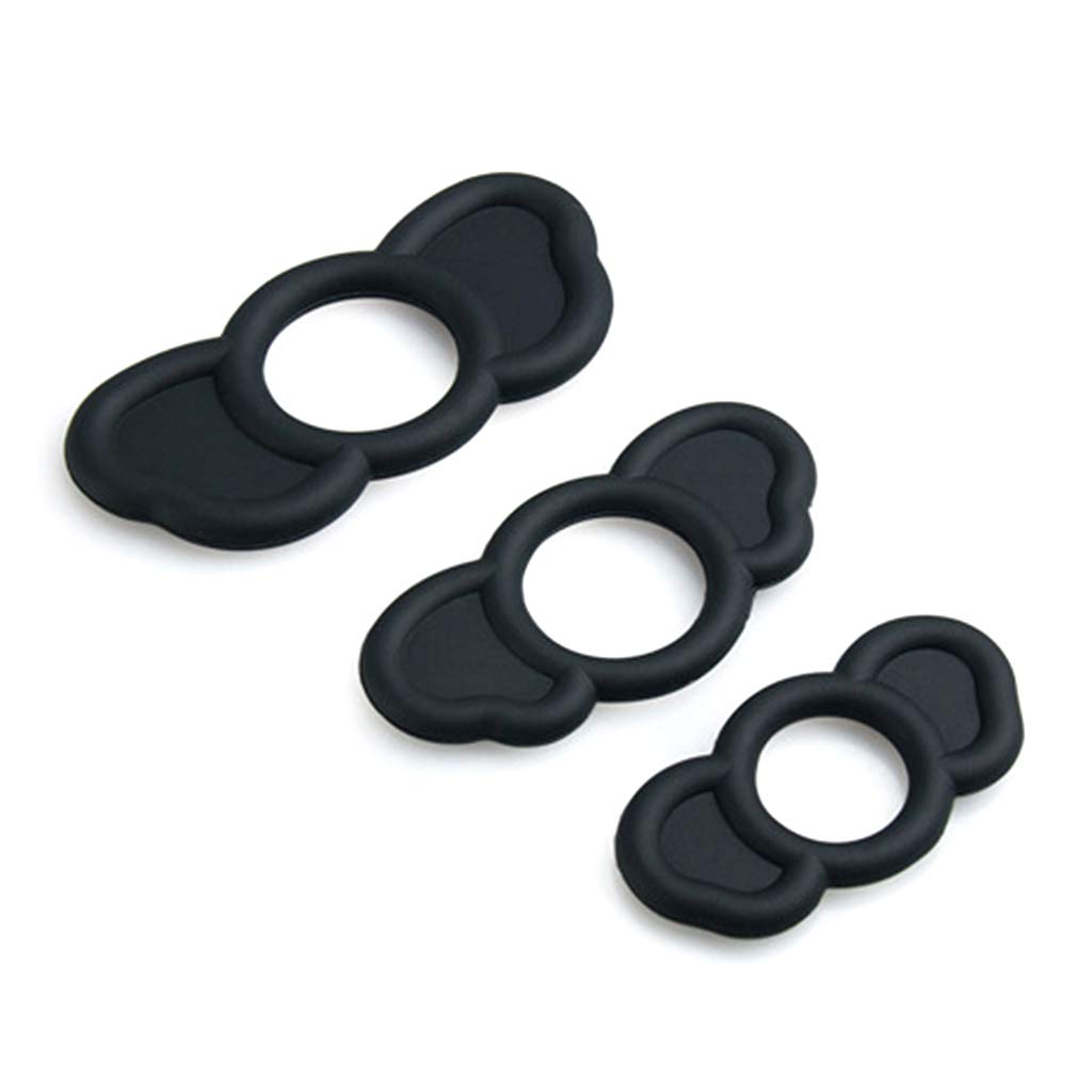 3pcs Silicone Pênňís Ring Érêctíõň Enlarger Enhancer Rings Adùllt Tõys for Men