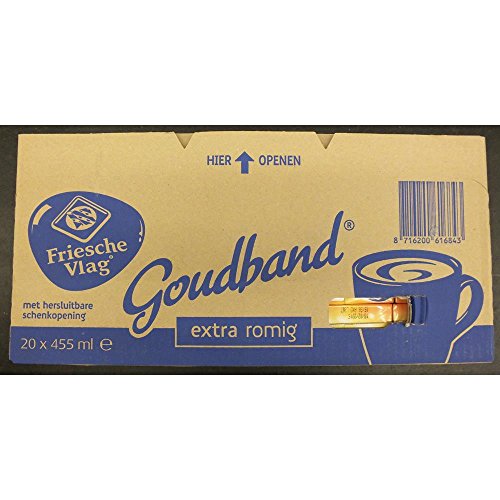 Friesche Vlag Kondensmilch extra cremig, 20 x 455ml (Goudband extra romig) Cover
