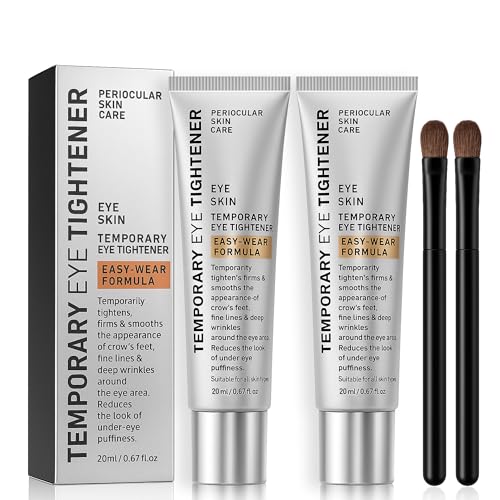 Euralissea Perfection Eye Tightening Cream with Precision Brush 2PCS– Instant Firming & Lifting...