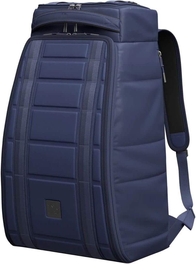 Db Journey The Hugger Backpack - Travel Backpack with Laptop Compartment for Work & Gym, Luggage Backpack with Roller Bag Hook-Up System, Certified B Corp, 30L - Blue Hour