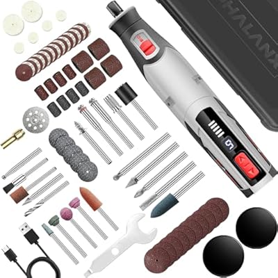 PHALANX Cordless Rotary Tool Kit, 4V 4000mAh Ba...