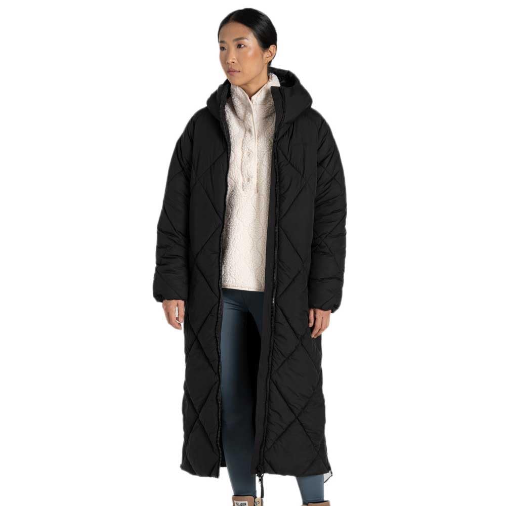 Craghoppers Womens/Ladies Sarmiento Hooded Insulated Jacket (12 UK) (Black)