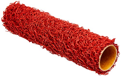 Pincéis Atlas 1155, Rolo de Textura Rustica Red 23 cm?