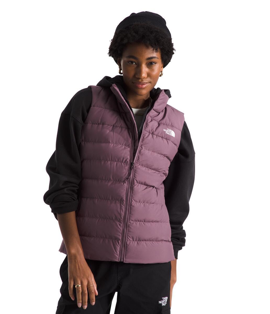 THE NORTH FACE Women's Aconcagua 3 Insulated Vest | Wind Resistant, Water Repellent, 600 Fill Waterfowl Down Insulation
