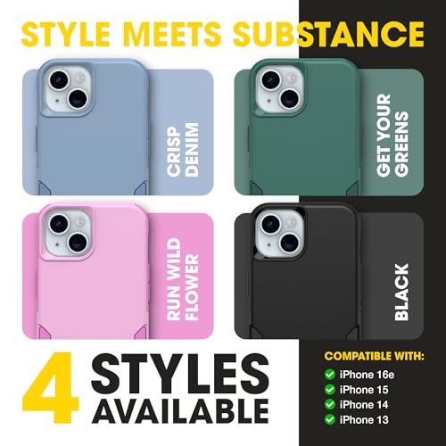 OtterBox iPhone 17e, 16e, 15, 14, 13 Commuter MagSafe Case - Black - image 9