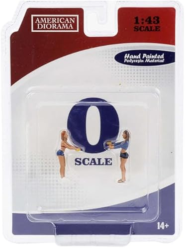 Miniatura 6 de American Diorama Juego de 2 figuras de lavado de autos para niñas de Jessica y Jennifer de 2 piezas para modelos a escala 143 38356