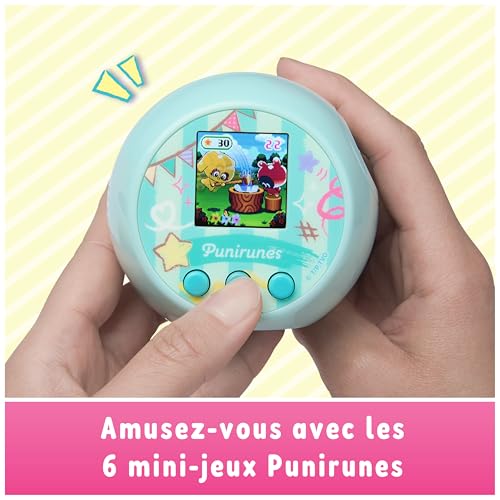 Punirunes - Compagnon Interactif - Animal Interactif - Jeu Pour Enfant Tactile avec Animaux Digitaux - 55 Animaux Interactifs À Collectionner - Boîtier Réaction Sonore - Jouet Enfant 5 Ans Et +