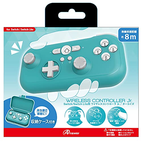 Amazon.co.jp: アンサー Switch/Switch Lite用ワイヤレスコントローラ