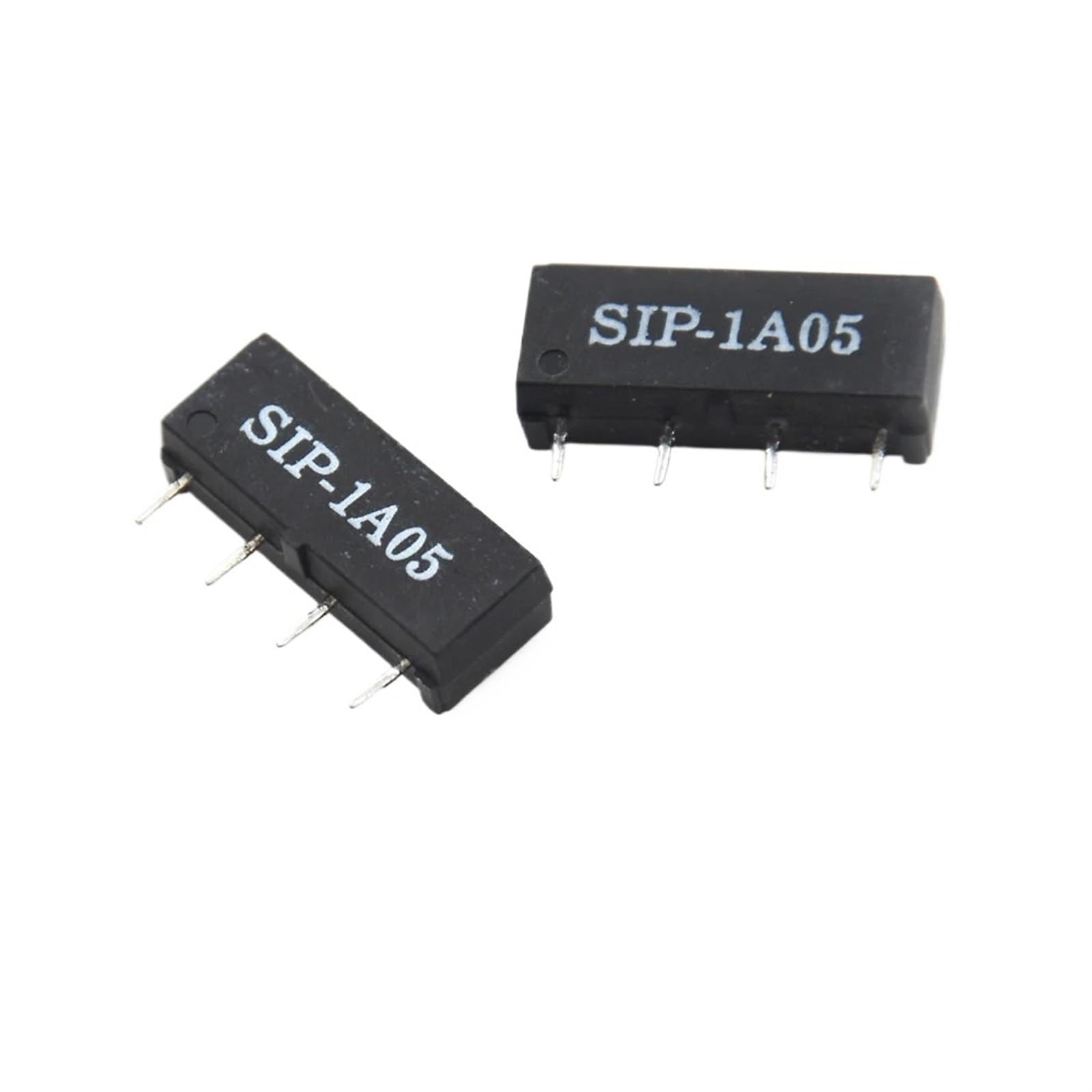 Relé de interruptor de láminas 5V SIP-1A05 miniatura de 4 pines para circuitos integrados PCB