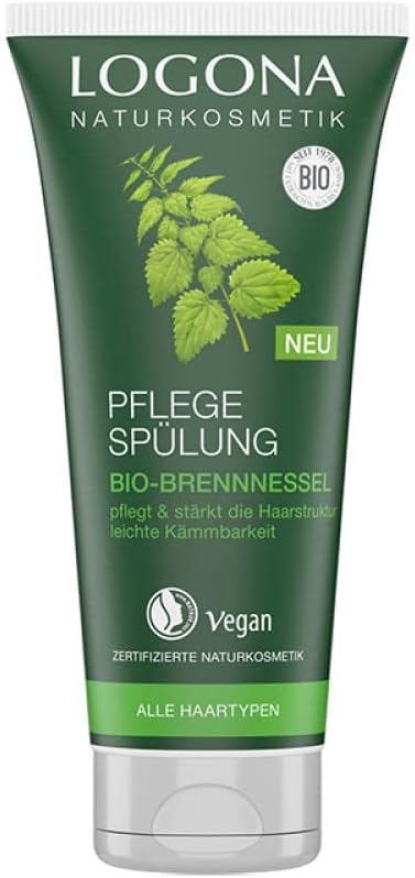 Logona Care Conditioner Organice Nettle, 0.218 kg