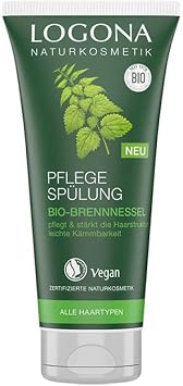 Logona Care Conditioner Organice Nettle, 0.218 kg