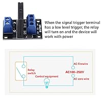Vista 3 de Disparador de alto nivel del módulo 250VAC 2A de la retransmisión de estado sólido de 1 canal