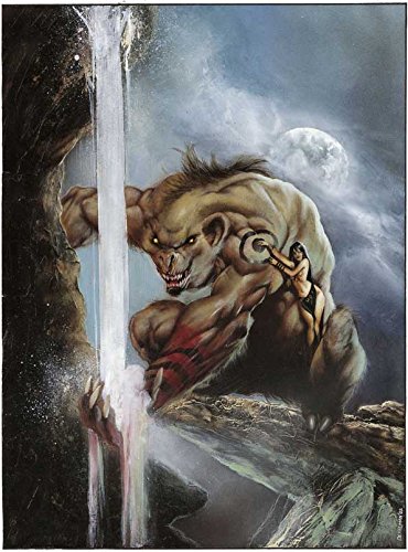Civiello / Defali Le Monstre Affiche Poster 50X70 Cm déco BD fantastique