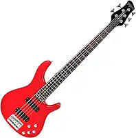 CONTRABAIXO ATIVO CLASSIC TAGIMA MILLENIUM 5 CORDAS METALLIC RED